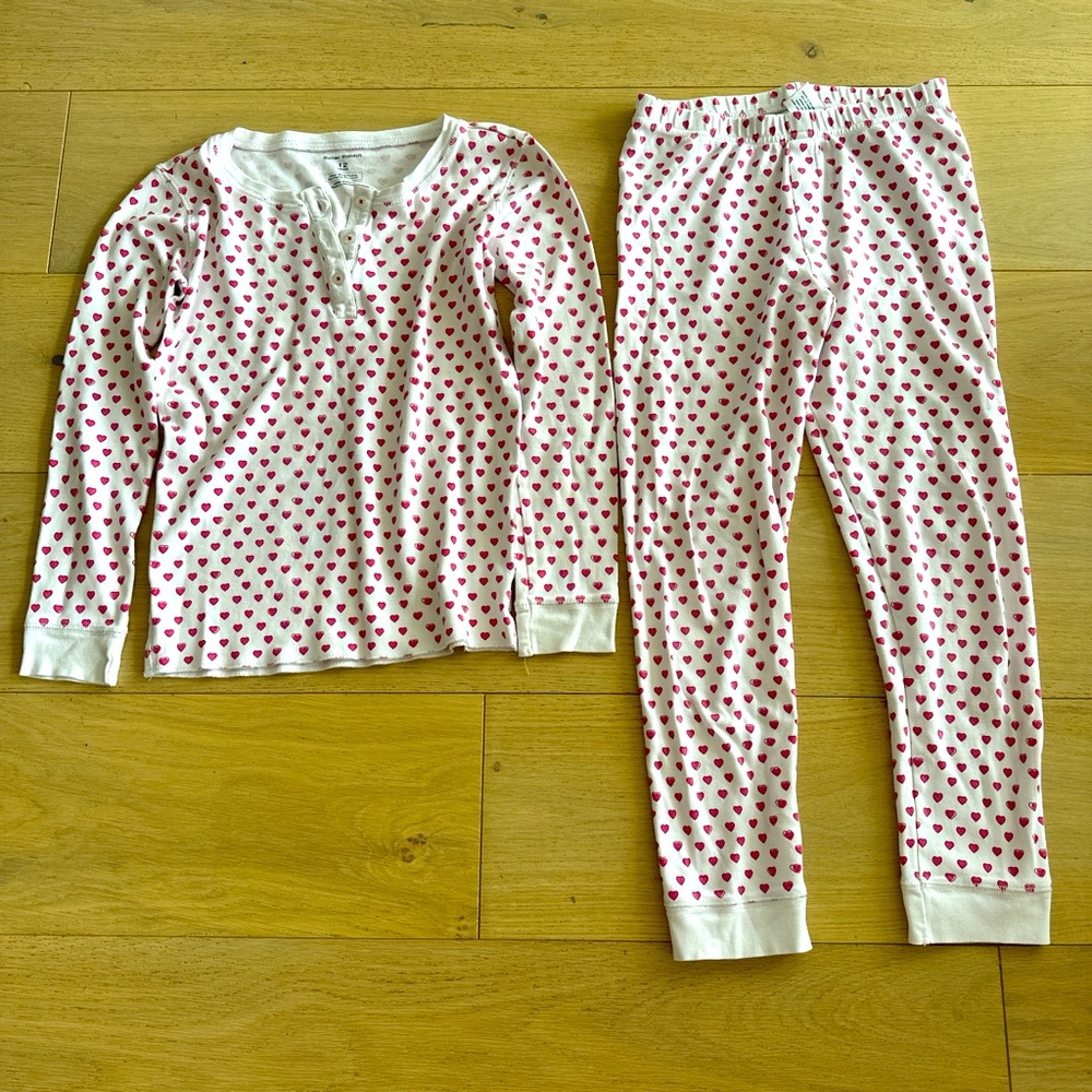 Roller Rabbit - white with pink heart
Kids Size 12